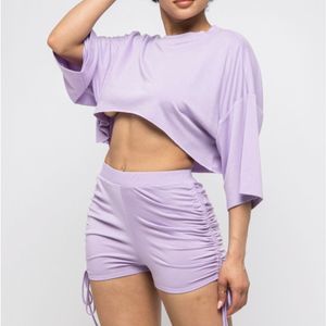 Crop Top & Shorts Set